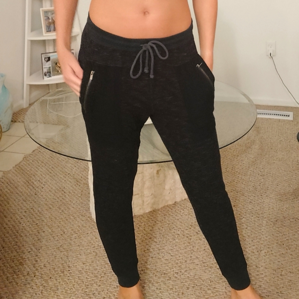 Abercrombie and Fitch Black Joggers